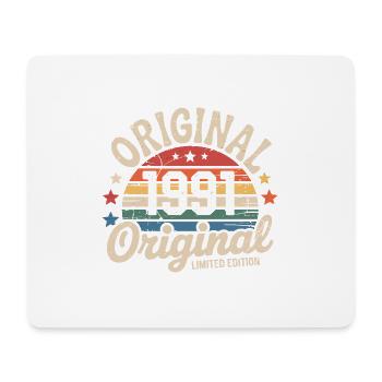 1991 Vintage Limited Edition Gift 1991 - Mouse Pad (horizontal) - white - Front