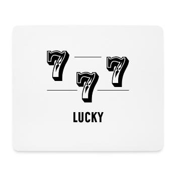 Lucky 777 - Mouse Pad (horizontal) - white - Front