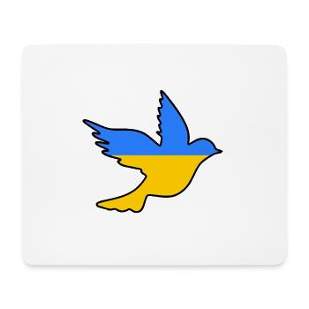 Ukraine - Tapis de souris (format paysage) - blanc - Devant