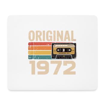 Originaler 1972er Retro-Geburtstag 1972 - Mousepad (Querformat) - Weiß - Vorne