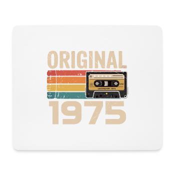 Original 1975 Vintage 1975 Retro Birthday - Mouse Pad (horizontal) - white - Front