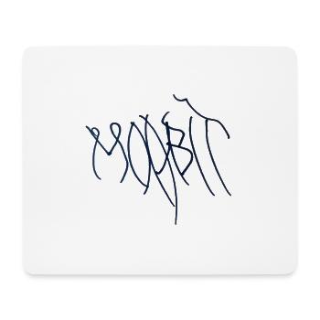 Berlin Moabit Hoodie Moabit T-Shirt. - Mousepad (Querformat) - Weiß - Vorne