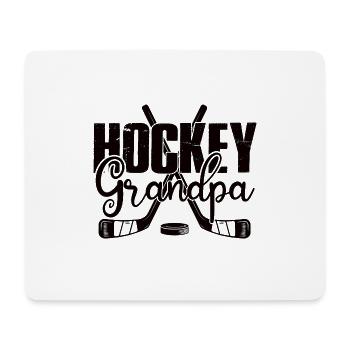 Hockey sur gazon Grand-père Légende Hockey sur glace Hockey en salle - Tapis de souris (format paysage) - blanc - Devant