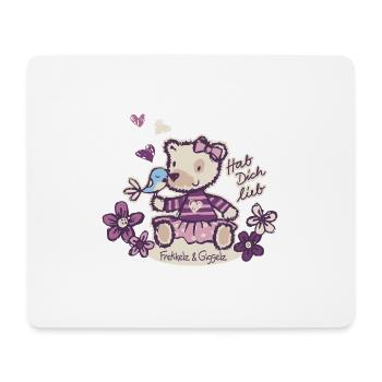 Love you, my friend - Mouse Pad (horizontal) - white - Front