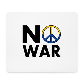No war - Mouse Pad (horizontal) - white - Front