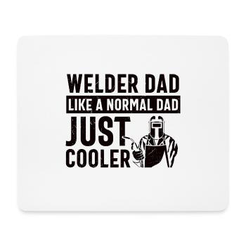 Welding Dad Welder Father Gift - Mouse Pad (horizontal) - white - Front