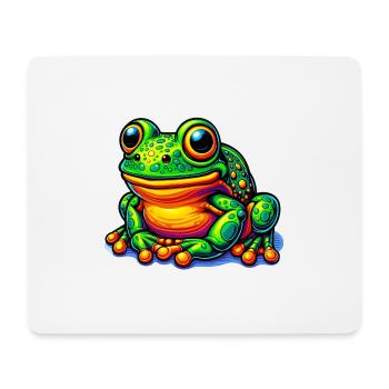 Frog - Mouse Pad (horizontal) - white - Front