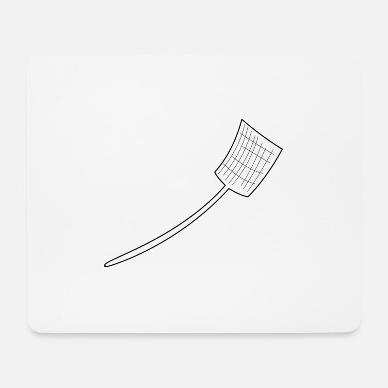 Swatter - Mouse Pad (horizontal) - white