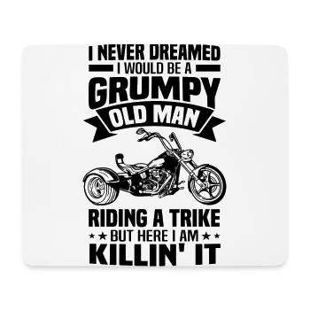 Trike - Mousepad (Querformat) - Weiß - Vorne