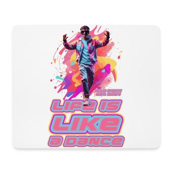 Dance - Mouse Pad (horizontal) - white - Front
