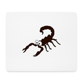 scorpion - Mousepad (Querformat) - Weiß - Vorne