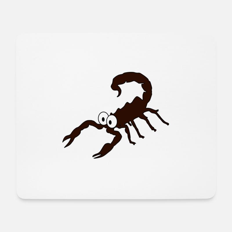 scorpion - Mouse Pad (horizontal) - white