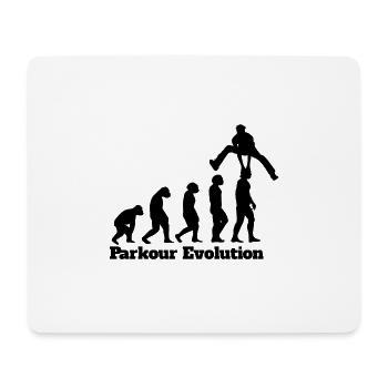 Parkour Sport Freerunning development - Mouse Pad (horizontal) - white - Front