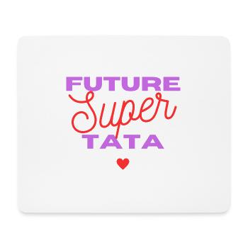 Future Super Tata Cadeau Rigolo - Tapis de souris (format paysage) - blanc - Devant