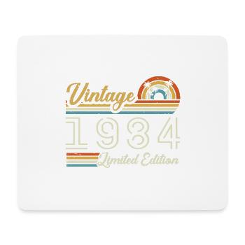 41 Year Anniversary | Vintage 1984 Gift 1984 - Mouse Pad (horizontal) - white - Front