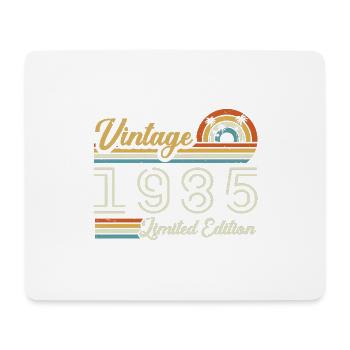 Anniversaire 40 Ans | Millésime 1985 Cadeau 1985 - Tapis de souris (format paysage) - blanc - Devant