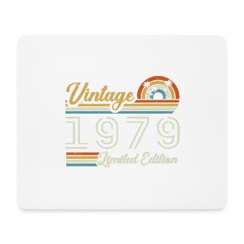 Anniversaire 46 Ans | Millésime 1979 Cadeau 1979 - Tapis de souris (format paysage) - blanc - Devant