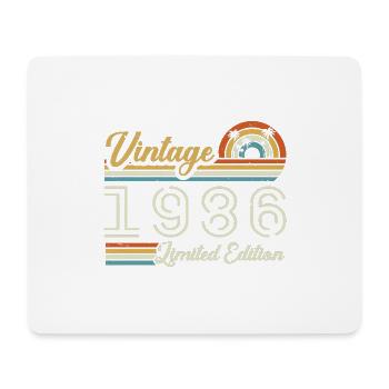 Anniversaire 39 Ans | Millésime 1986 Cadeau 1986 - Tapis de souris (format paysage) - blanc - Devant