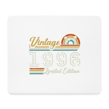 29 Year Anniversary | Vintage 1996 Gift 1996 - Mouse Pad (horizontal) - white - Front
