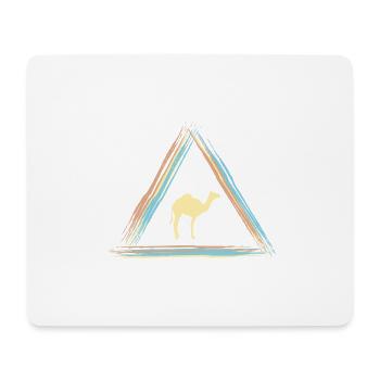 Kamel - Mousepad (Querformat) - Weiß - Vorne