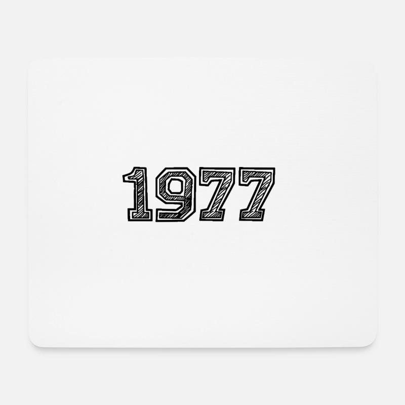 1977 - Mouse Pad (horizontal) - white