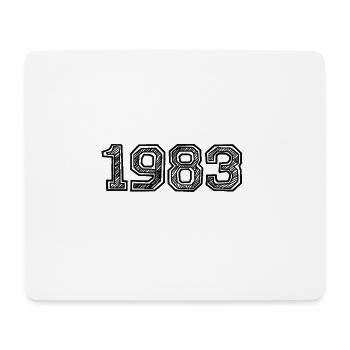 1983 - Mouse Pad (horizontal) - white - Front
