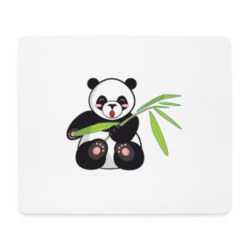 Panda - Mouse Pad (horizontal) - white - Front