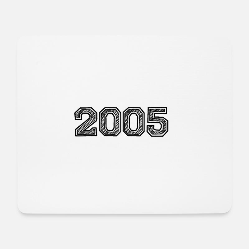 2005 - Mousepad (Querformat) - Weiß