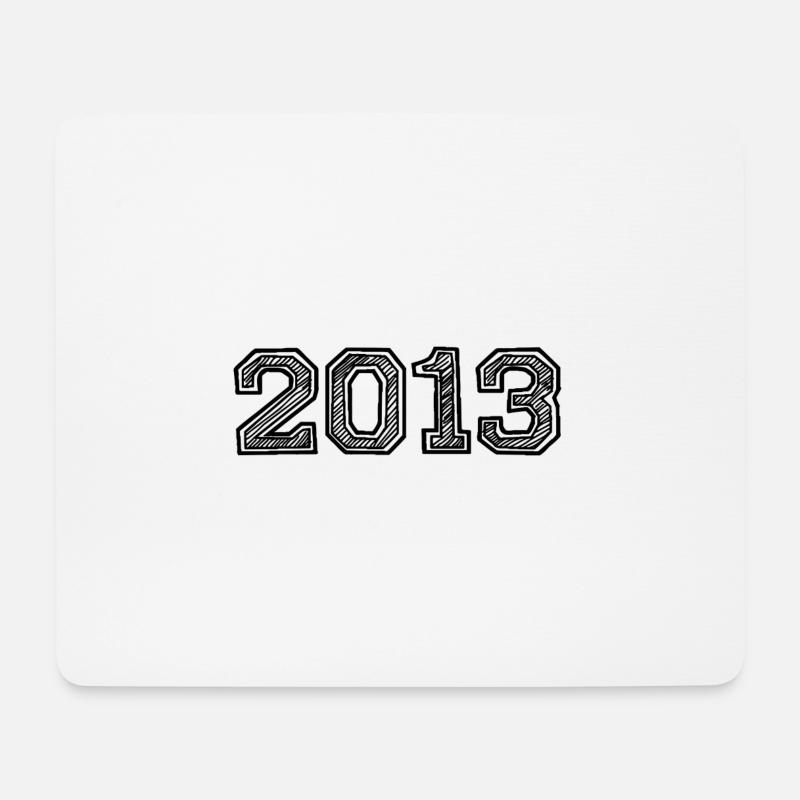 2013 - Mouse Pad (horizontal) - white