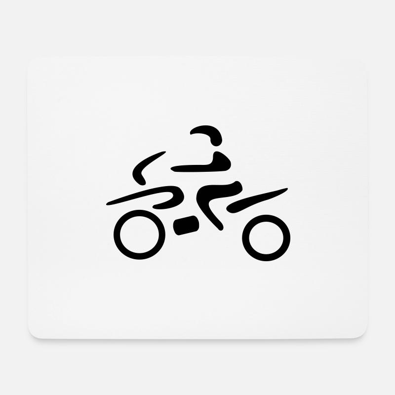 R 1200 GS - R1200GS - Mousepad (Querformat) - Weiß