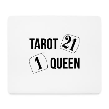 The Queen of Tarot - Mouse Pad (horizontal) - white - Front