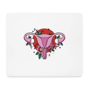 Great Uterus Hysterectomy Shirt Gift - Mousepad (Querformat) - Weiß - Vorne