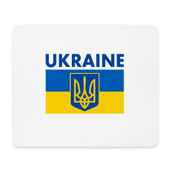 Ukraine - Tapis de souris (format paysage) - blanc - Devant