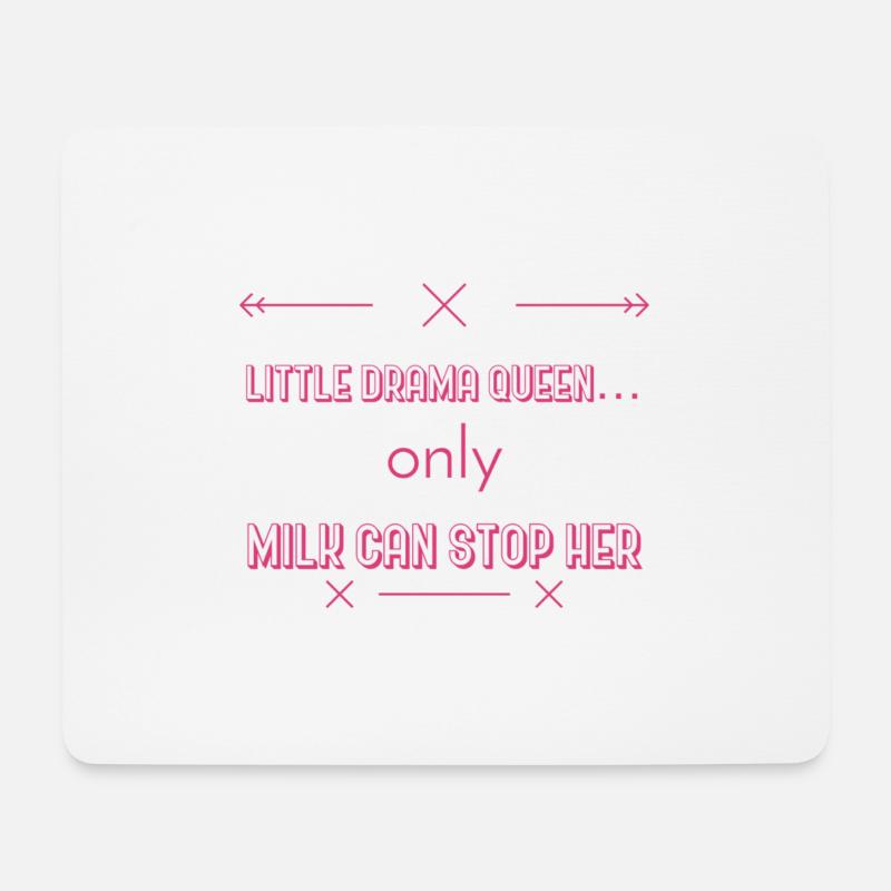Baby - Mousepad (Querformat) - Weiß