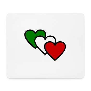 Italien - Mousepad (Querformat) - Weiß - Vorne