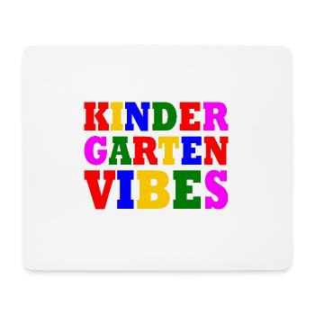kindergarten vibes - Tapis de souris (format paysage) - blanc - Devant