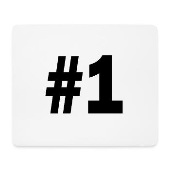 1 - Mouse Pad (horizontal) - white - Front