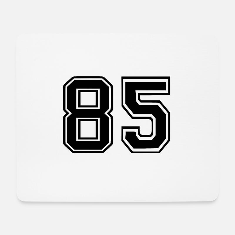 85 - Mousepad (Querformat) - Weiß