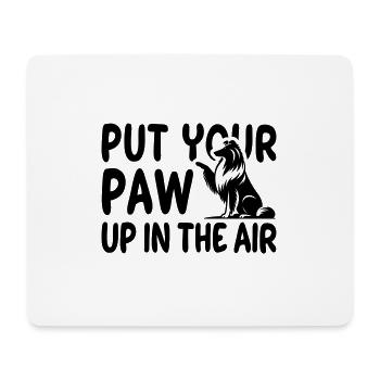 Collie High Five - Vector Design - Mouse Pad (horizontal) - white - Front