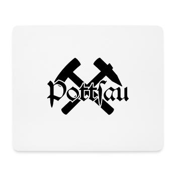 Pottsau - Mousepad (Querformat) - Weiß - Vorne