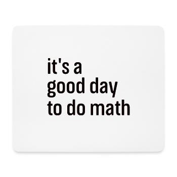 Math Mathematics Mathematician School Nerd Gift - Mouse Pad (horizontal) - white - Front