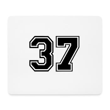 37 - Mouse Pad (horizontal) - white - Front