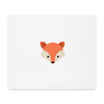 Sweet Fox - Mousepad (Querformat) - Weiß - Vorne