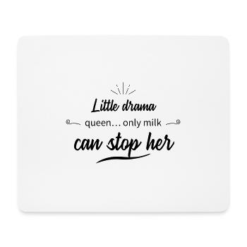 Little Drama Queen - Baby Sprüche - Mousepad (Querformat) - Weiß - Vorne