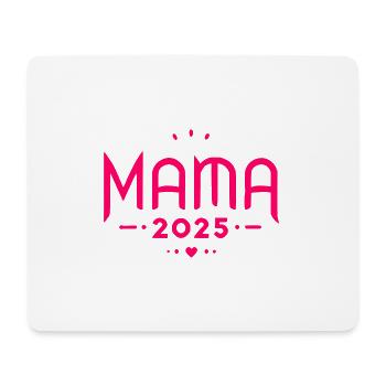 Mama 2025 - Tapis de souris (format paysage) - blanc - Devant