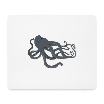 Kraken - Mousepad (Querformat) - Weiß - Vorne