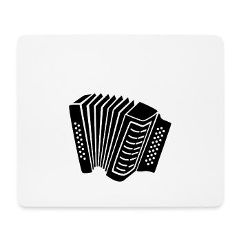 Accordion - Mouse Pad (horizontal) - white - Front