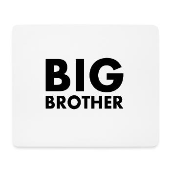 Big brother - Tapis de souris (format paysage) - blanc - Devant