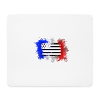 France Bretagne - Tapis de souris (format paysage) - blanc - Devant