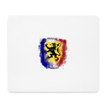 Nord-Pas-De-Calais France - Tapis de souris (format paysage) - blanc - Devant